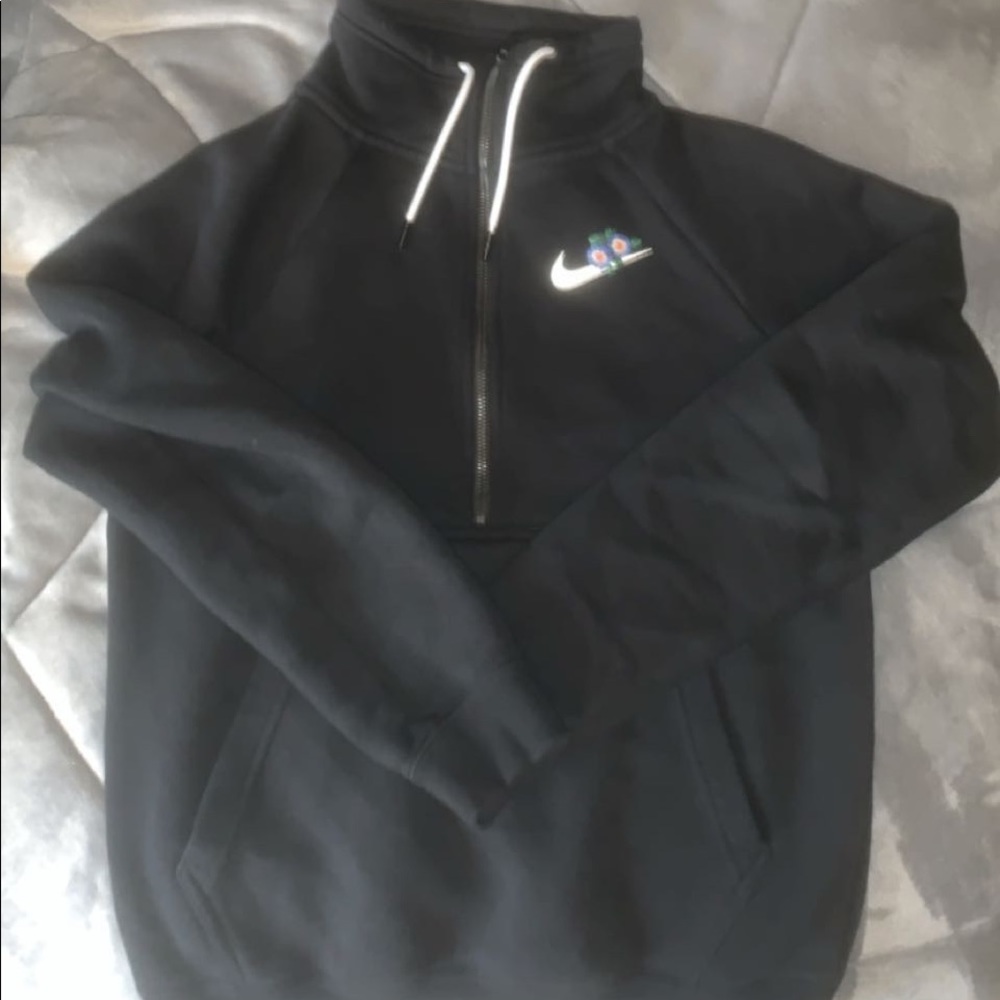 Nike Floral Zip Up Jacket